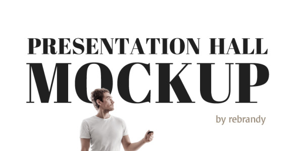 Мокап для продукта на тему графика