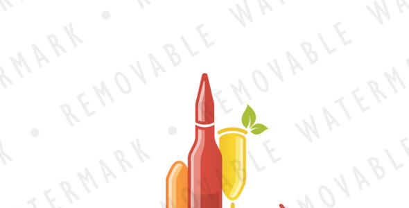 Шаблон логотипа на тему графика