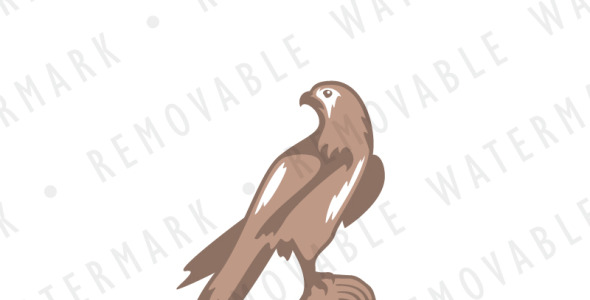 Шаблон логотипа на тему графика