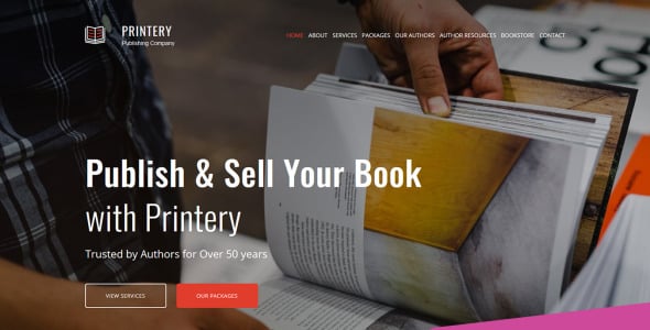 книжное издательство moto cms 3 шаблон