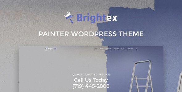 услуги рисования многофункциональная классическая тема wordpress elementor