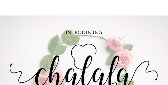 Шрифт на тему графика