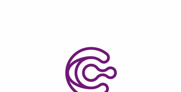 Шаблон логотипа на тему графика