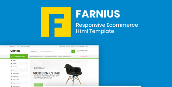 шаблон сайта мебельного магазина html5