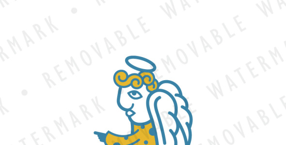 Шаблон логотипа на тему графика