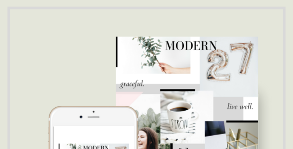 Шаблон для соцсетей на тему графика