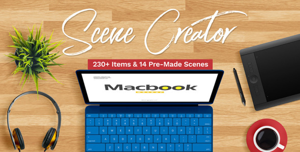 Мокап для продукта на тему графика