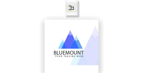 Шаблон логотипа на тему графика