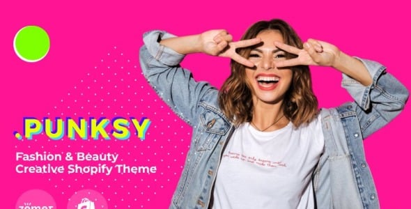 мода и красота креативная тема shopify