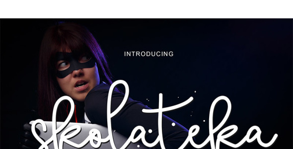 Шрифт на тему графика