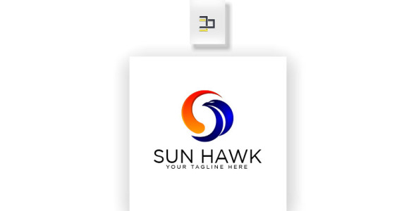 Шаблон логотипа на тему графика