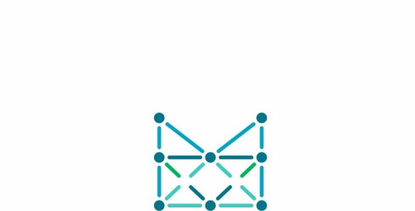 Шаблон логотипа на тему графика