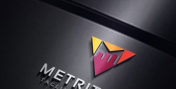 Шаблон логотипа на тему графика