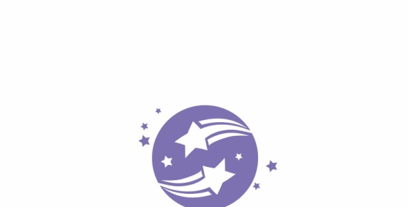 Шаблон логотипа на тему графика