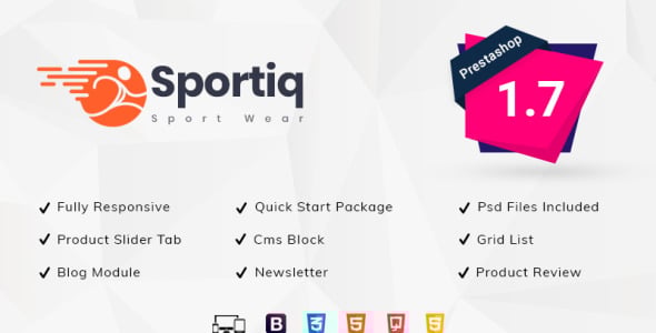 спортивный магазин sportiq тема prestashop