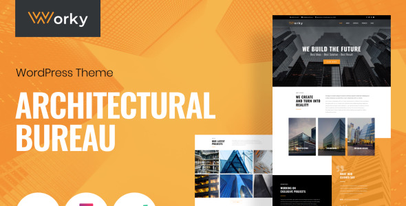 архитектурное бюро многоцелевой современный wordpress elementor тема