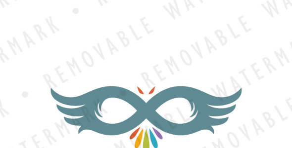 Шаблон логотипа на тему графика