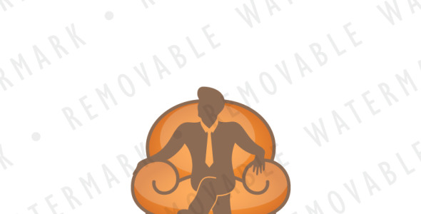 Шаблон логотипа на тему графика