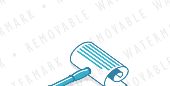 Шаблон логотипа на тему графика