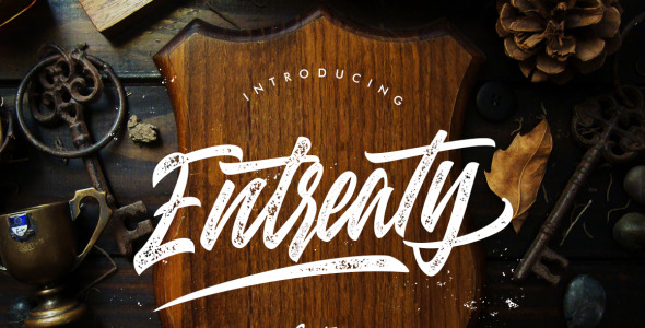 Шрифт на тему графика