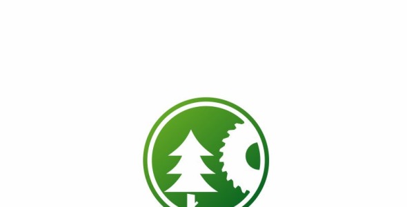 Шаблон логотипа на тему графика