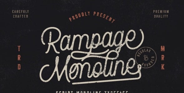 Шрифт на тему графика