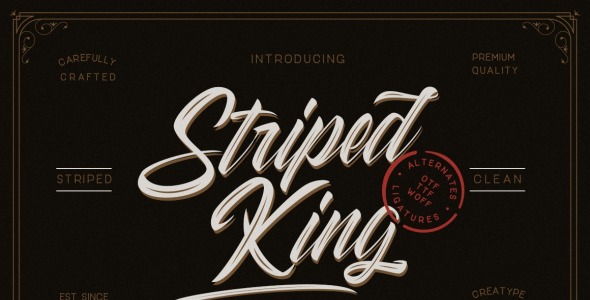 Шрифт на тему графика