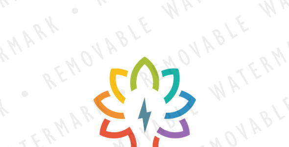 Шаблон логотипа на тему графика