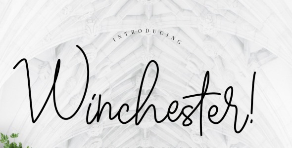 Шрифт на тему графика