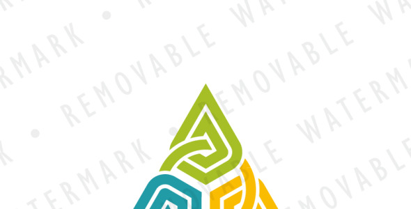 Шаблон логотипа на тему графика