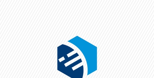 Шаблон логотипа на тему графика