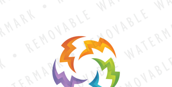 Шаблон логотипа на тему графика