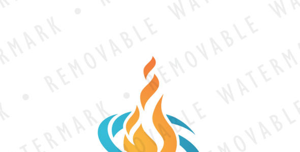 Шаблон логотипа на тему графика