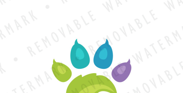 Шаблон логотипа на тему графика