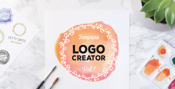 Шаблон логотипа на тему графика