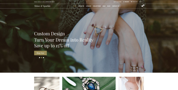 Jewelry Clean Shopify Theme