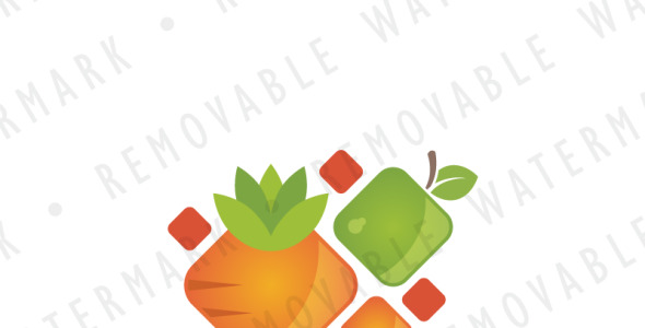 Шаблон логотипа на тему графика