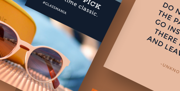 Шаблон для соцсетей на тему графика