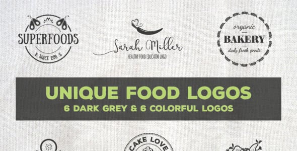 Шаблон логотипа на тему графика