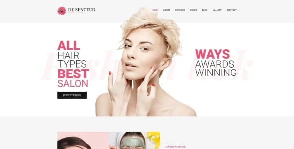 салон красоты parallax сложный шаблон joomla