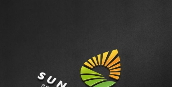 Шаблон логотипа на тему графика