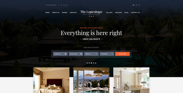 PSD шаблон на тему графика