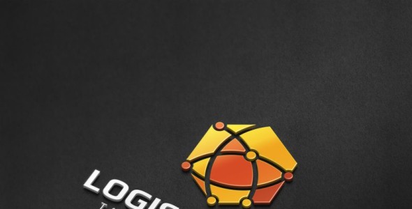 Шаблон логотипа на тему графика