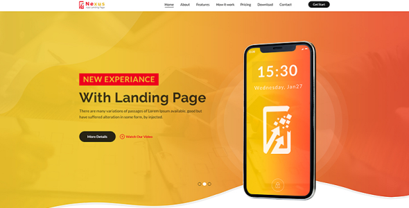 PSD шаблон на тему графика