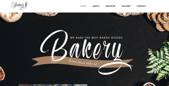 пекарня многофункциональная анимированная тема wordpress elementor