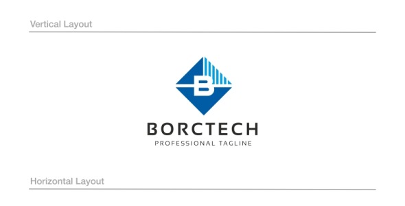 Шаблон логотипа на тему графика