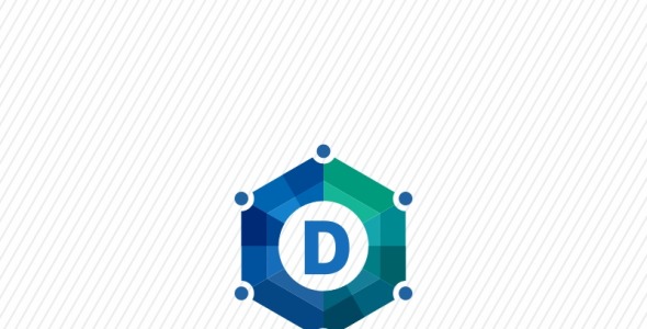 Шаблон логотипа на тему графика