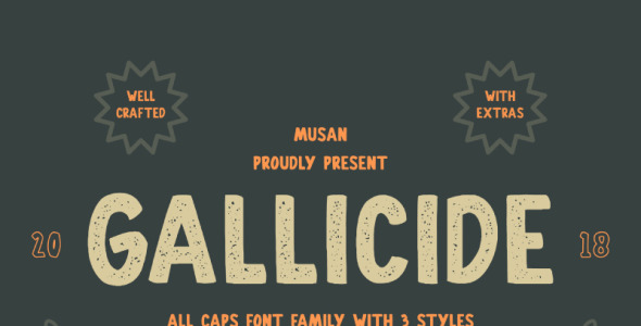 Шрифт на тему графика