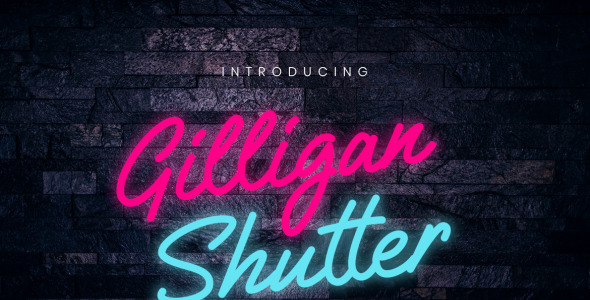 Шрифт на тему графика