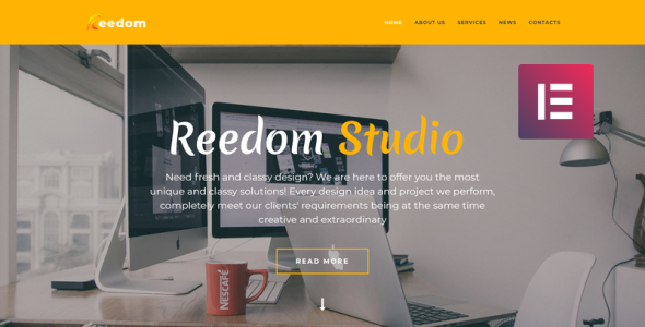 студия веб-дизайна multipurpose minimal wordpress elementor theme